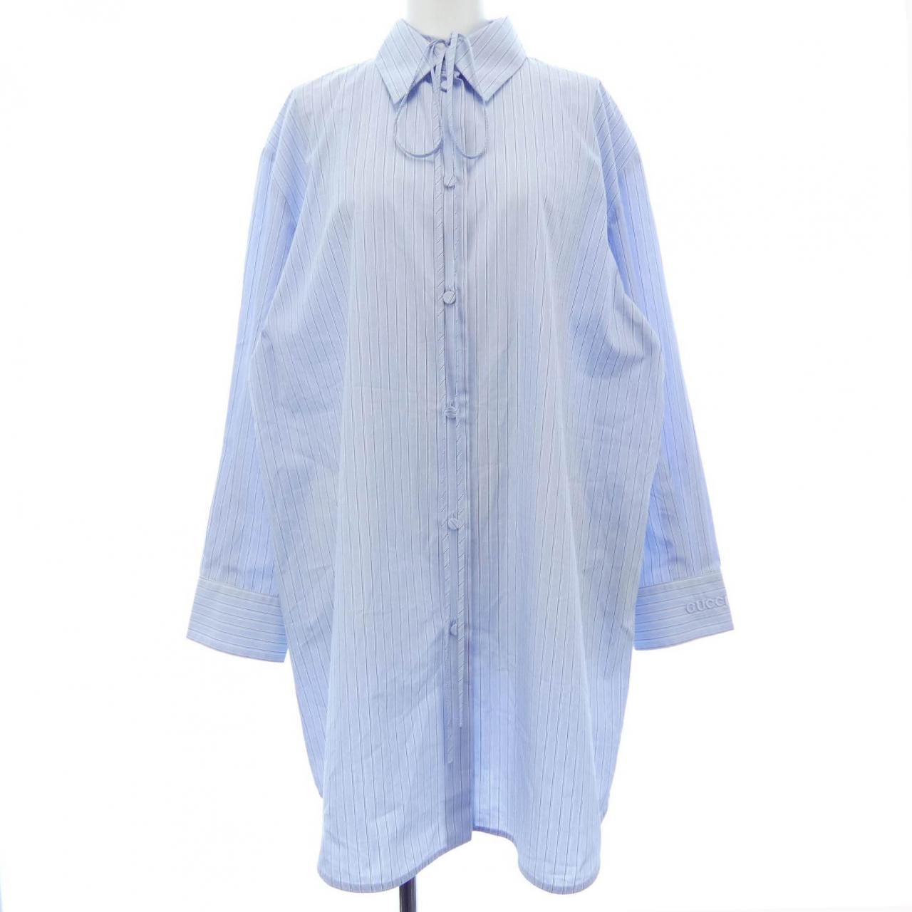 グッチ GUCCI ストライプコットンシャツ 820670 ZAPIU シャツ