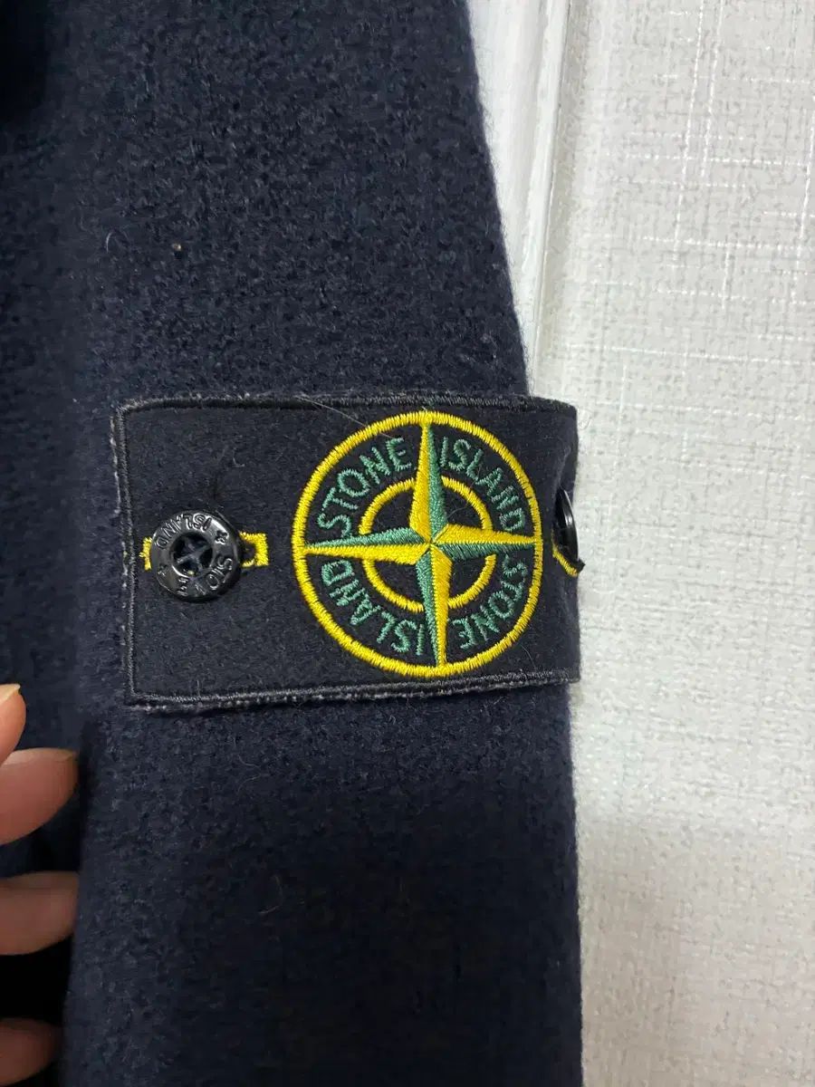 L 105 ストーンアイランド ウール100 ピーコート