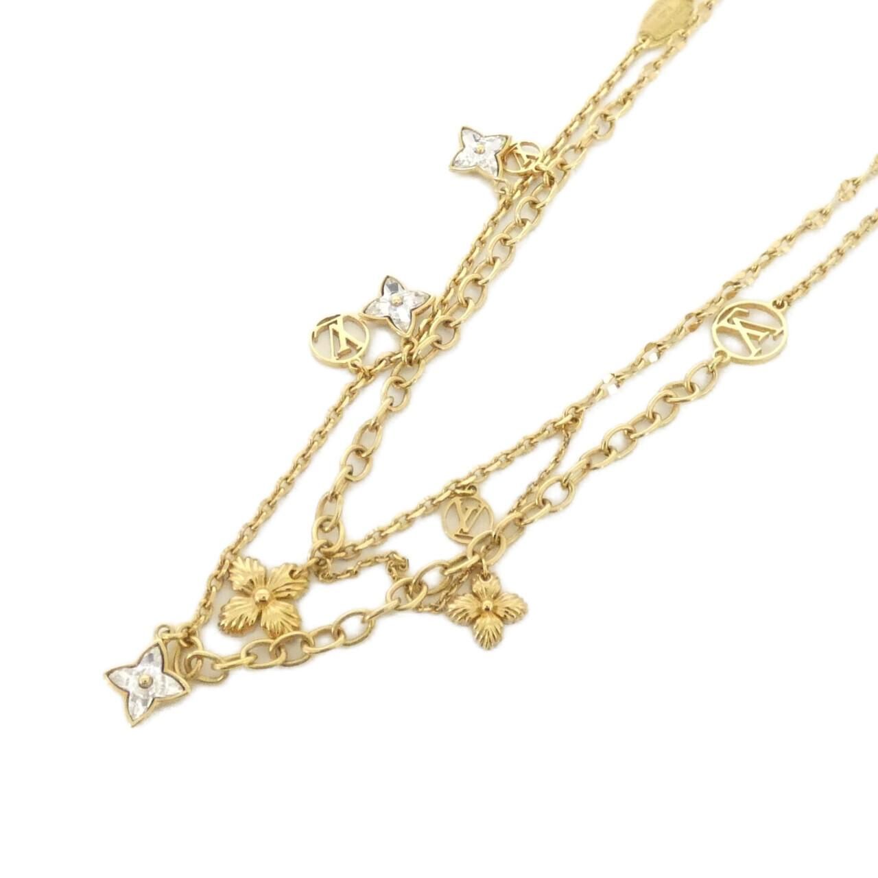 ルイヴィトン コリエ ブルーミング ストラス M 68374 ネックレス