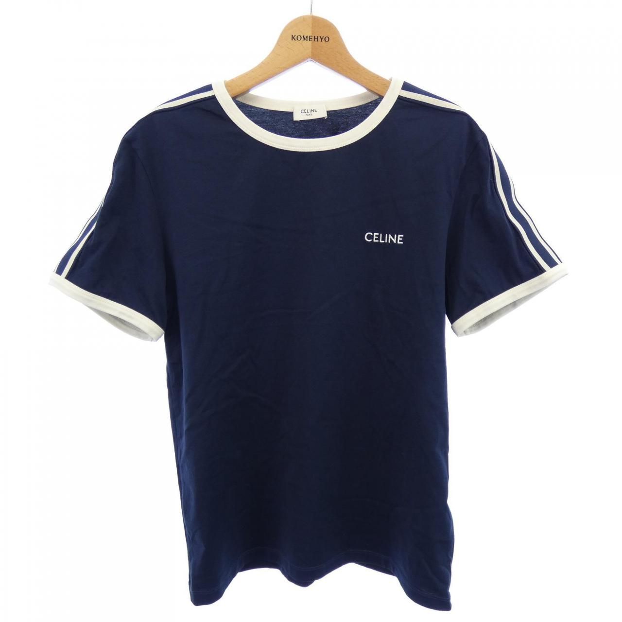 セリーヌ CELINE CELINEレギュラーTシャツ Tシャツ