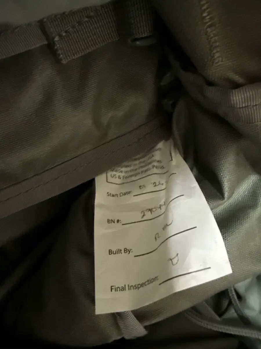  ミステリーフレンチテリー マーシャル105 その他 アウトドアウェア小物