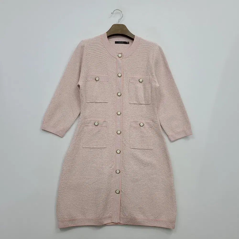 ジルスチュアート|66|2021 ss|ベビーピンク ニット ONE PIECE|アリス