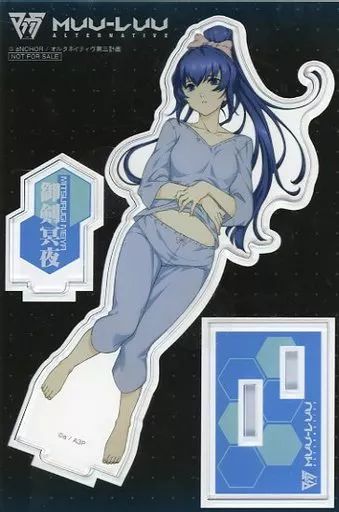 マブラヴオルタネイティブ 御剣冥夜　アクリルスタンド 中古】アクリルスタンド・アクリルパネル 御剣冥夜 描き下ろしアクリル