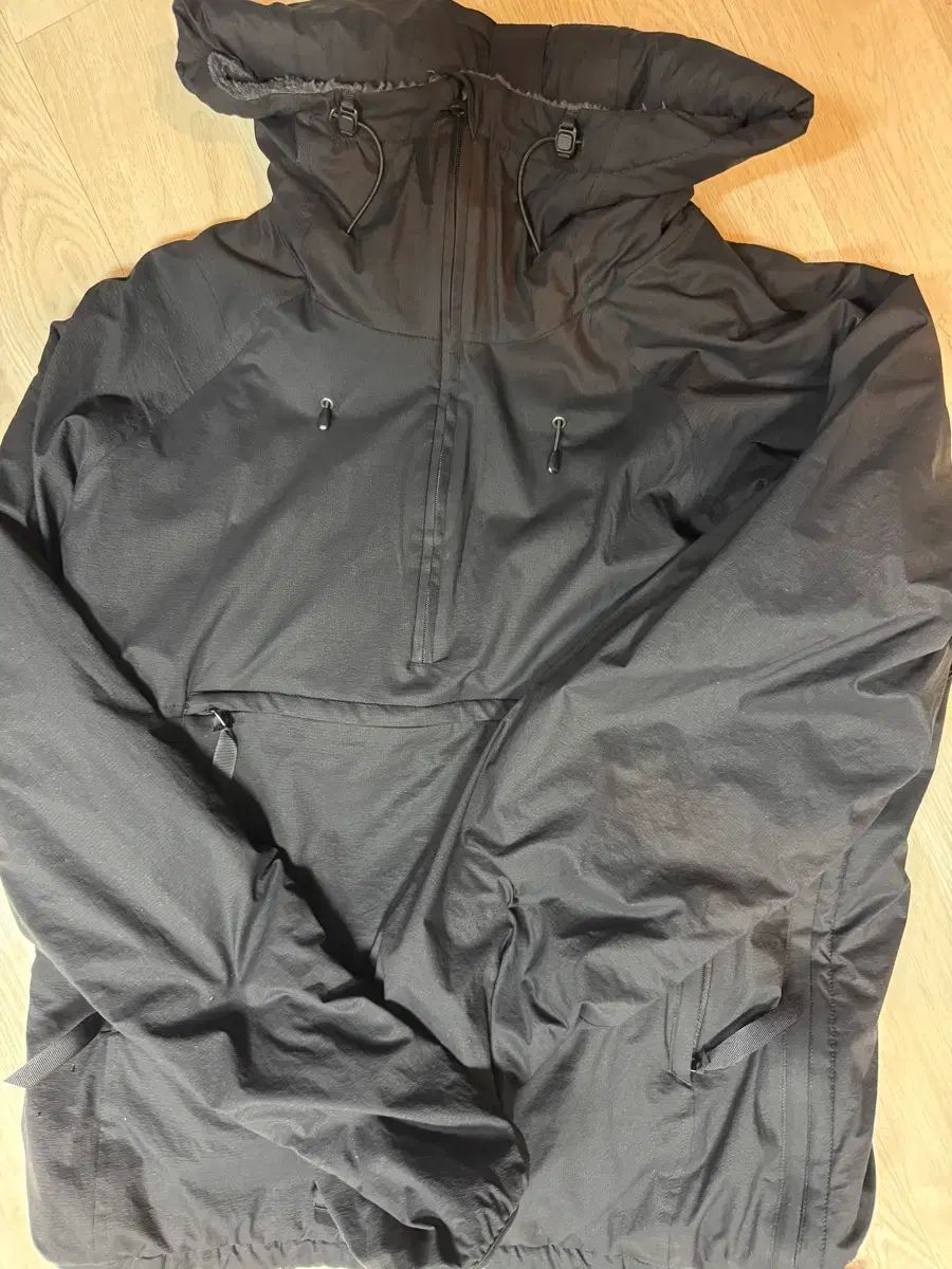 ヤマトミチ アルファ アノラック ブラック L