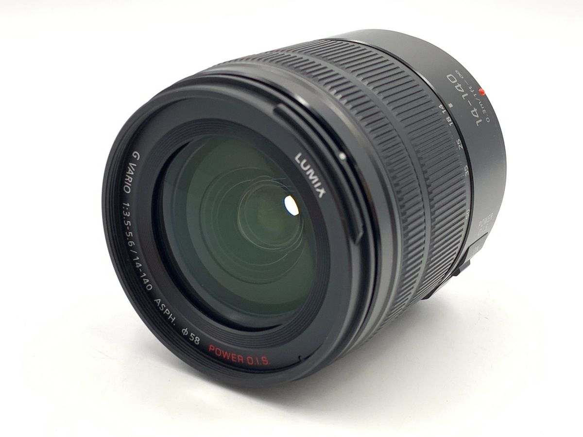  並品 パナソニック LUMIX G VARIO 14 140 mm F 3 5 6 ASPH POWER O I S H FS 14140 ブラック レンズ(ズーム) カメラ