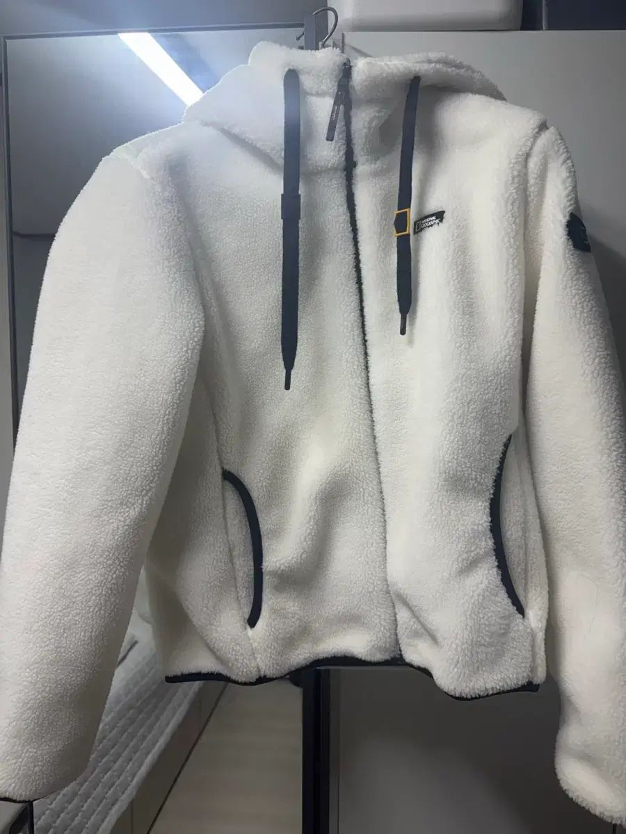 NATIONALGEOCRAPHIC ボア フリース 白 M