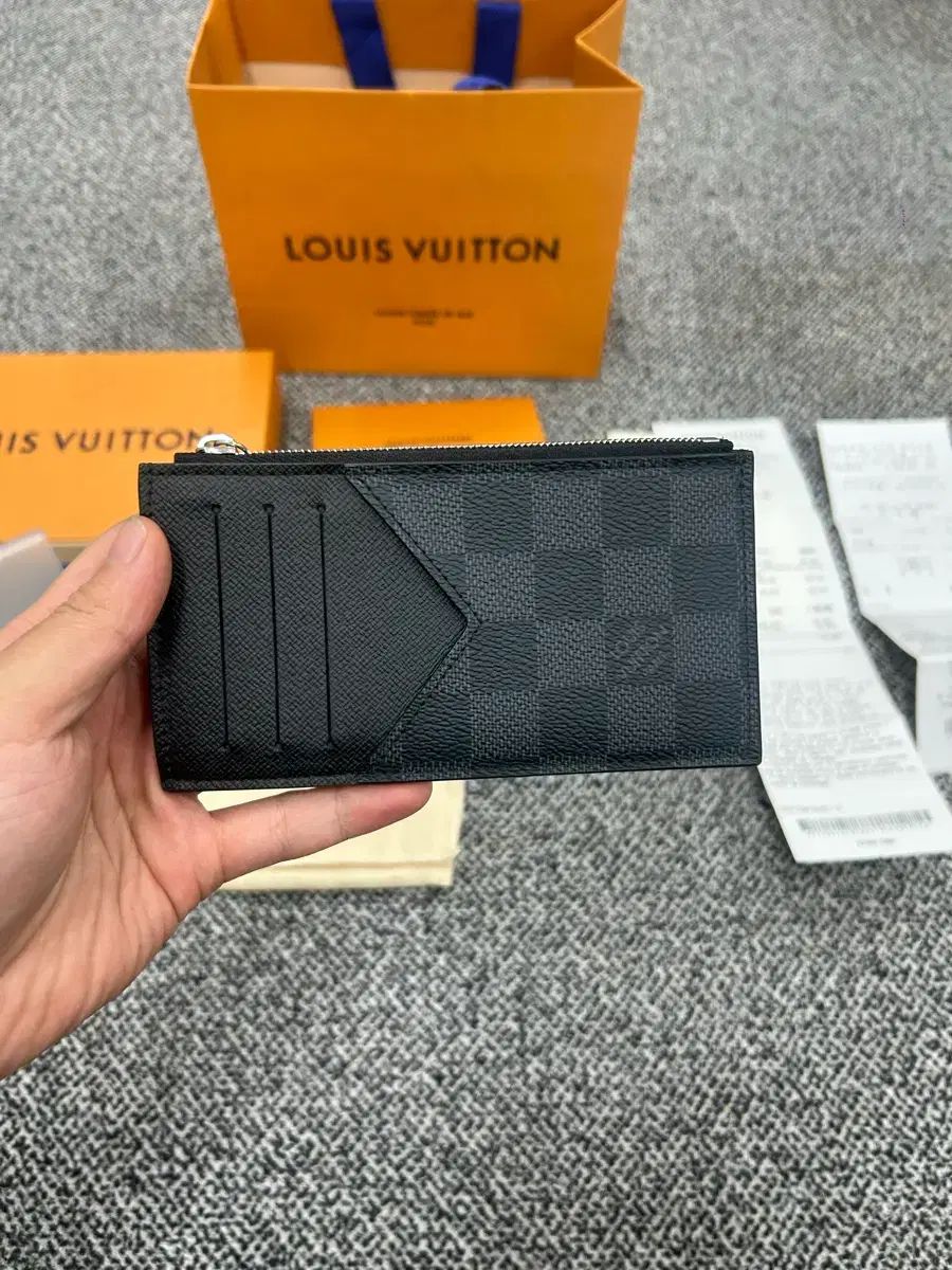フルセット Louis Vuitton ルイヴィトン ダミエ コインホルダー カードウォレット