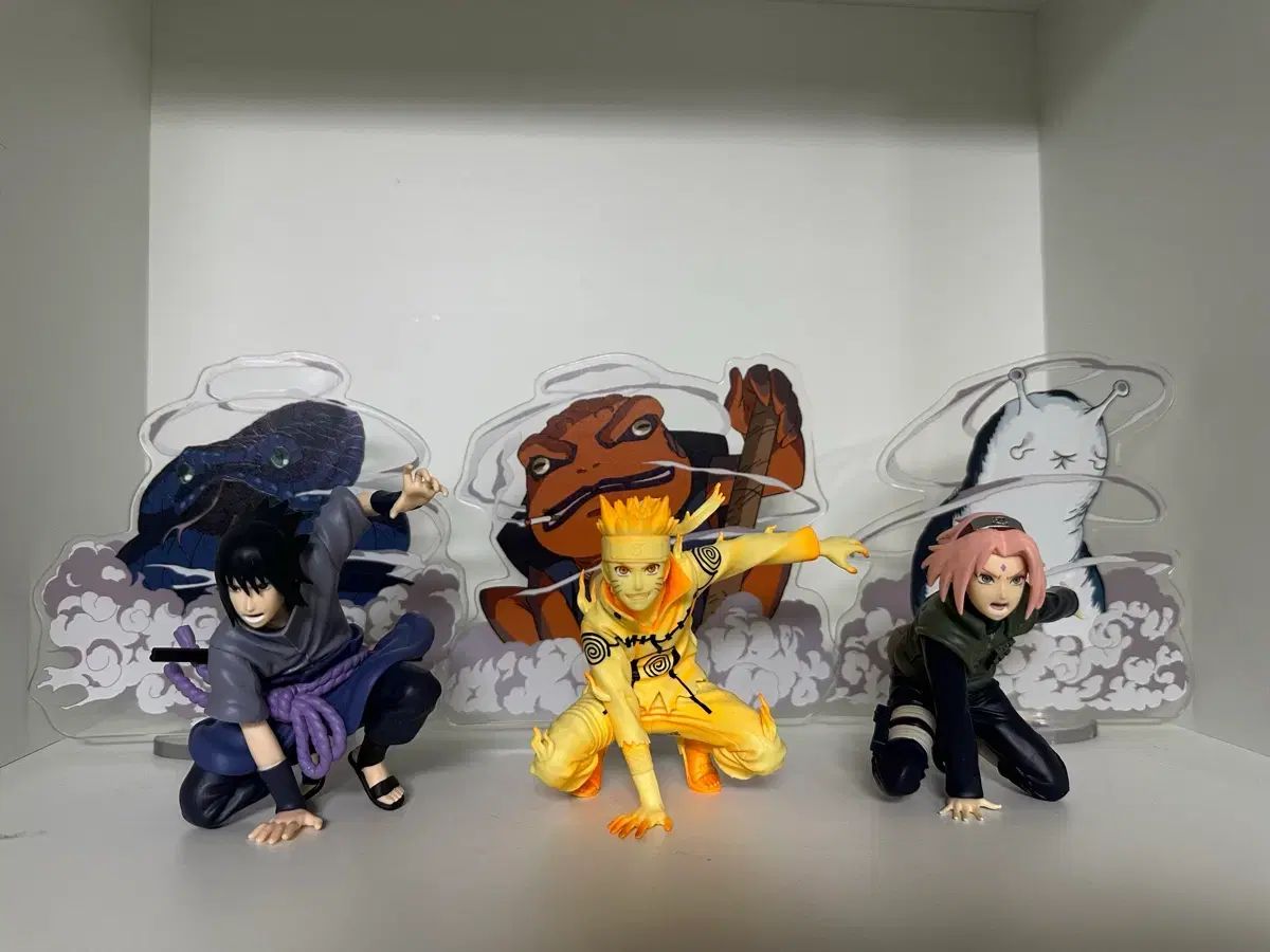 NARUTO -ナルト- うちは サスケ さくら フィギュア 3種 まとめ