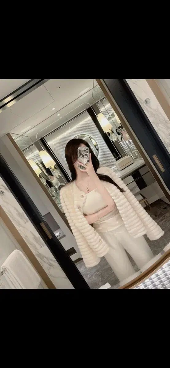 miel リバーシブル エコー ファー ジャケット