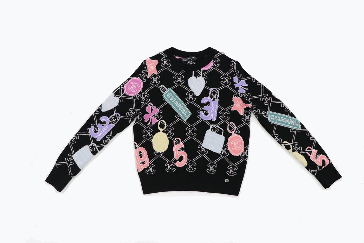 シャネル ニット カシミヤ99%|エラスタン1% トップス レディース 36 アパレル ファッション 5622320 11 KHT AKO ABC 17269