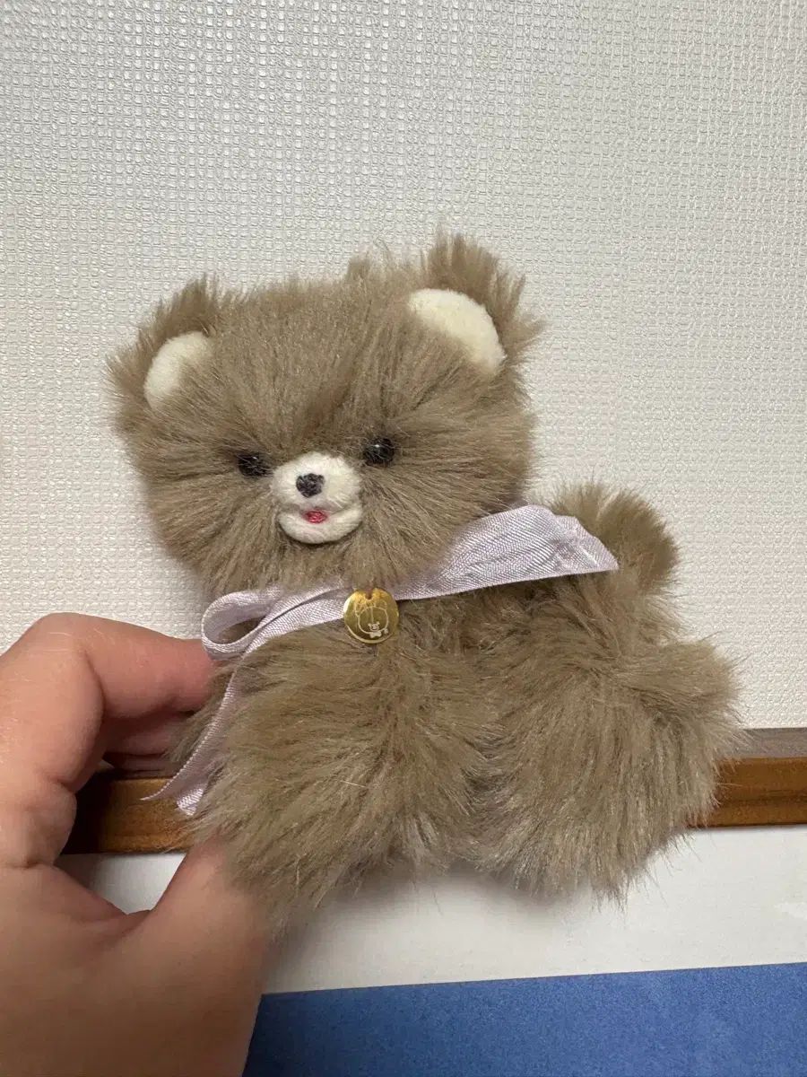 otometookaka リボン クマ ぬいぐるみ ブラウン