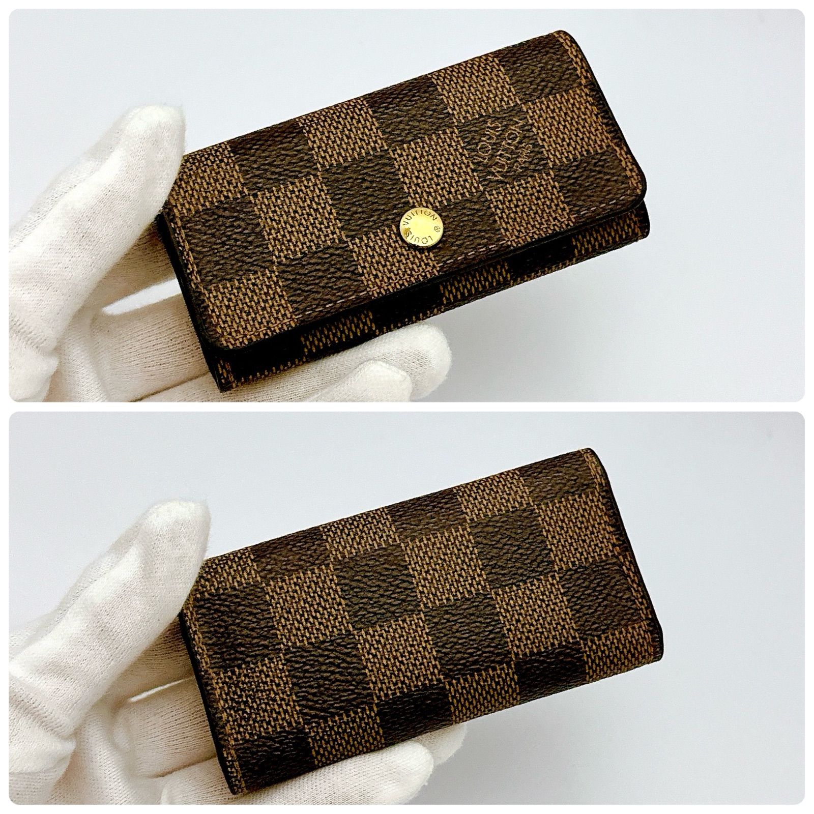 ルイヴィトン LOUIS VUITTON キーケース 4連 ミュルティクレ ダミエ