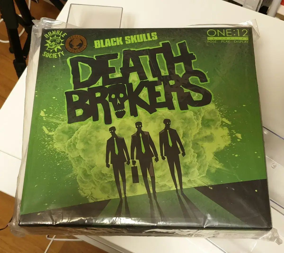 メズコトイズ ONE 12 ブラック スカル デス ブローカーズ モデル アクションフィギュア