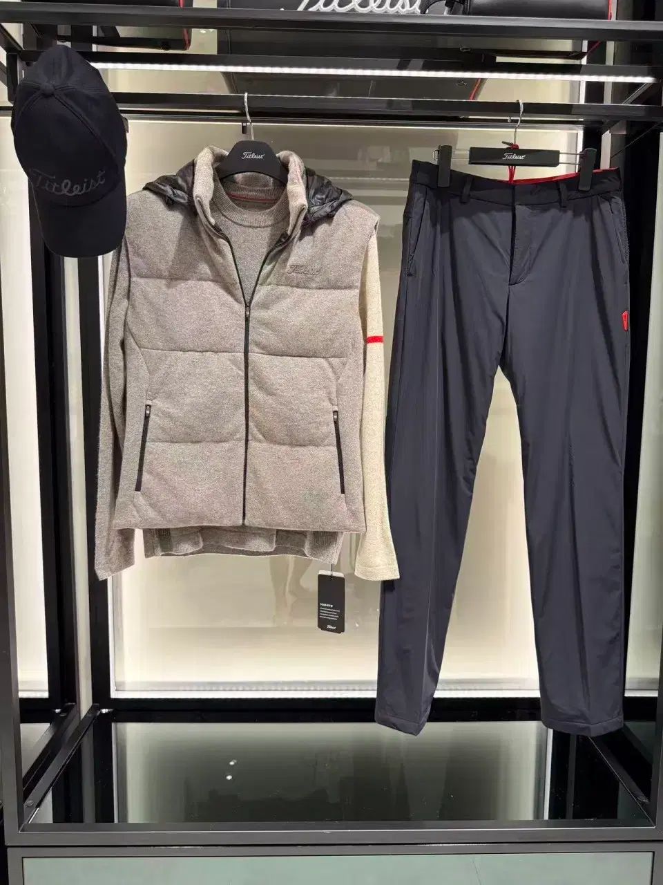 タイトリスト メンズゴルフ ダウンベスト