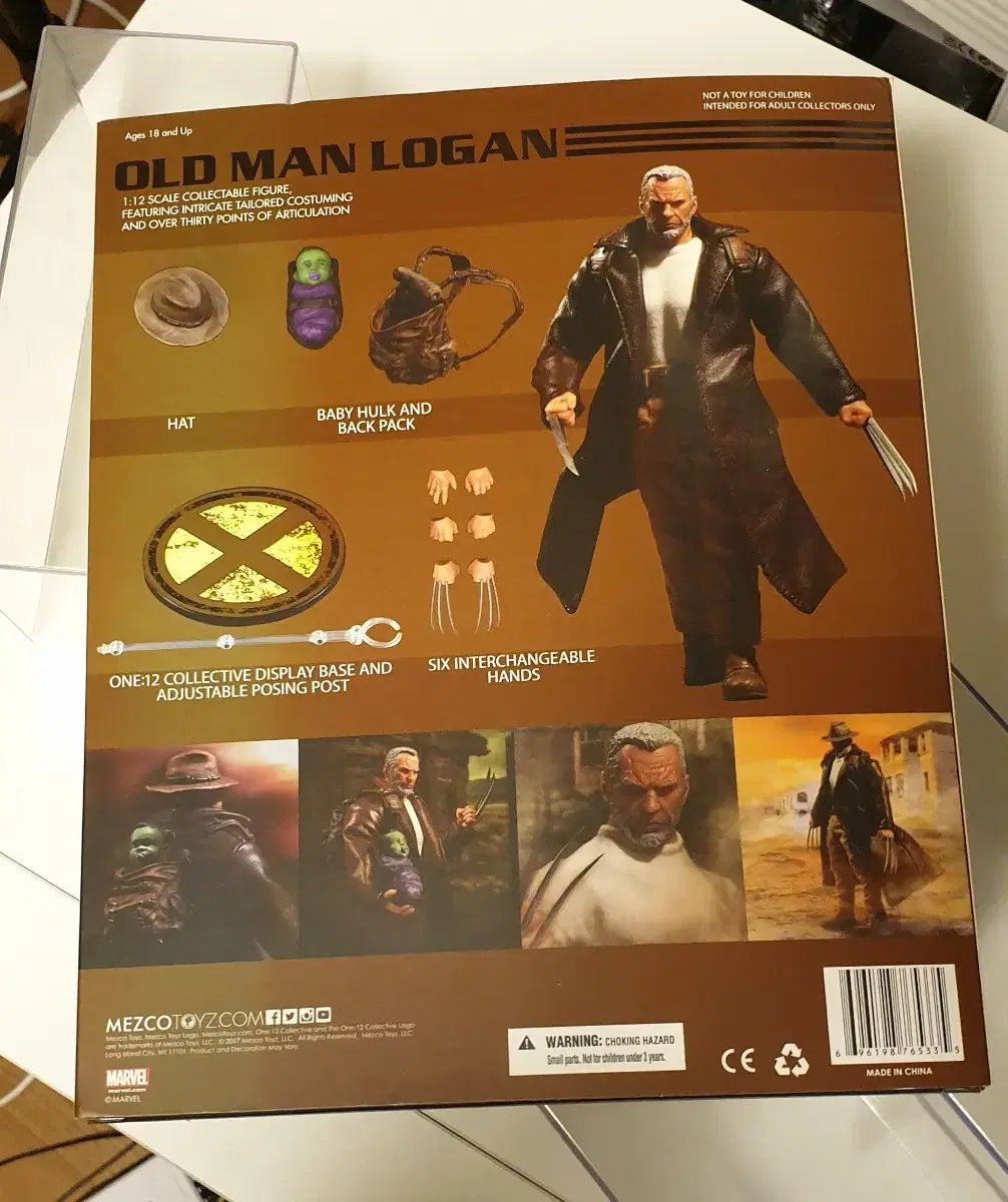 メズコトイズ ONE 12 X-MEN オールドマン ローガン アクションフィギュア