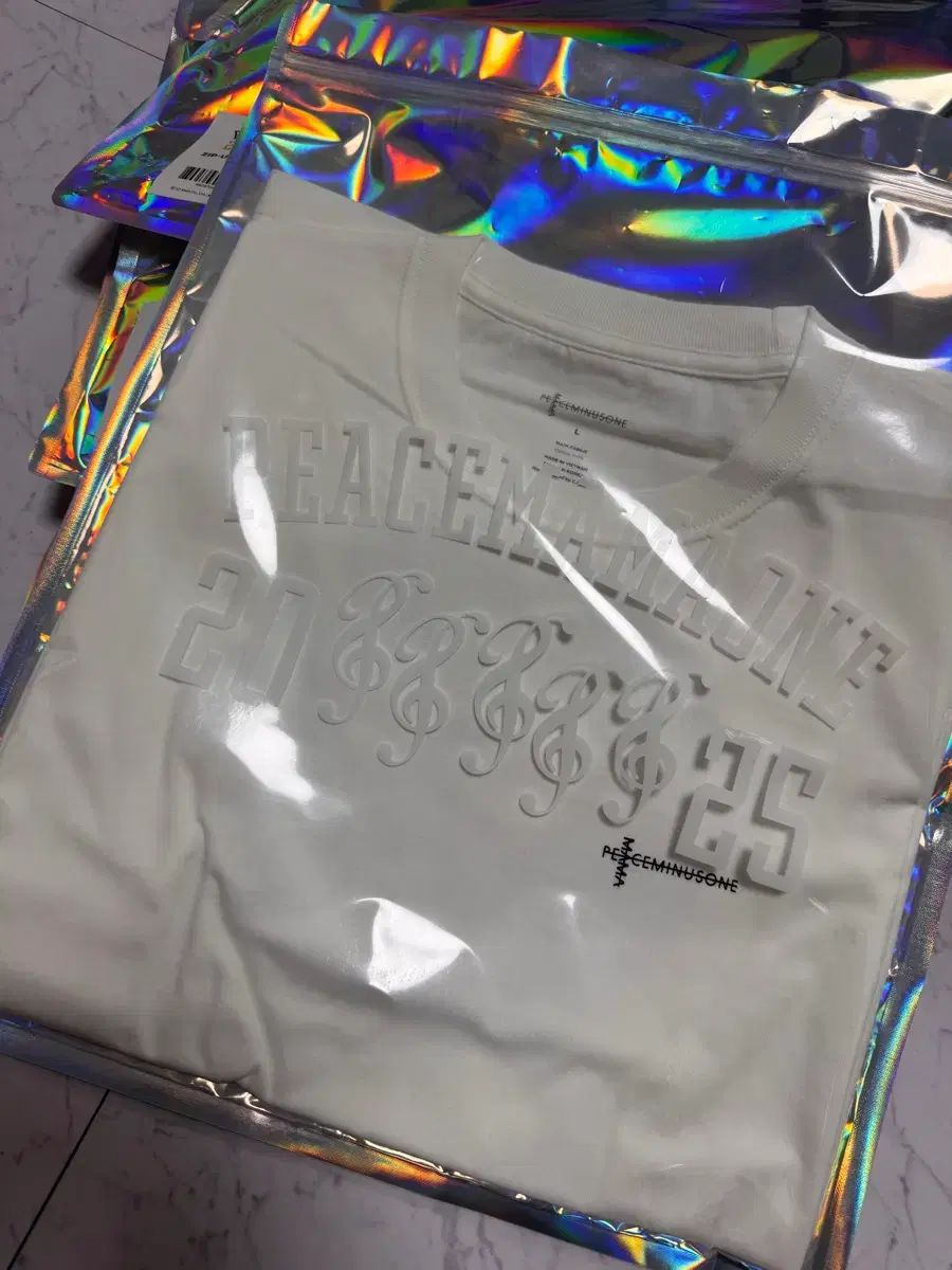 ピスマMA-1 Tシャツ 白 L