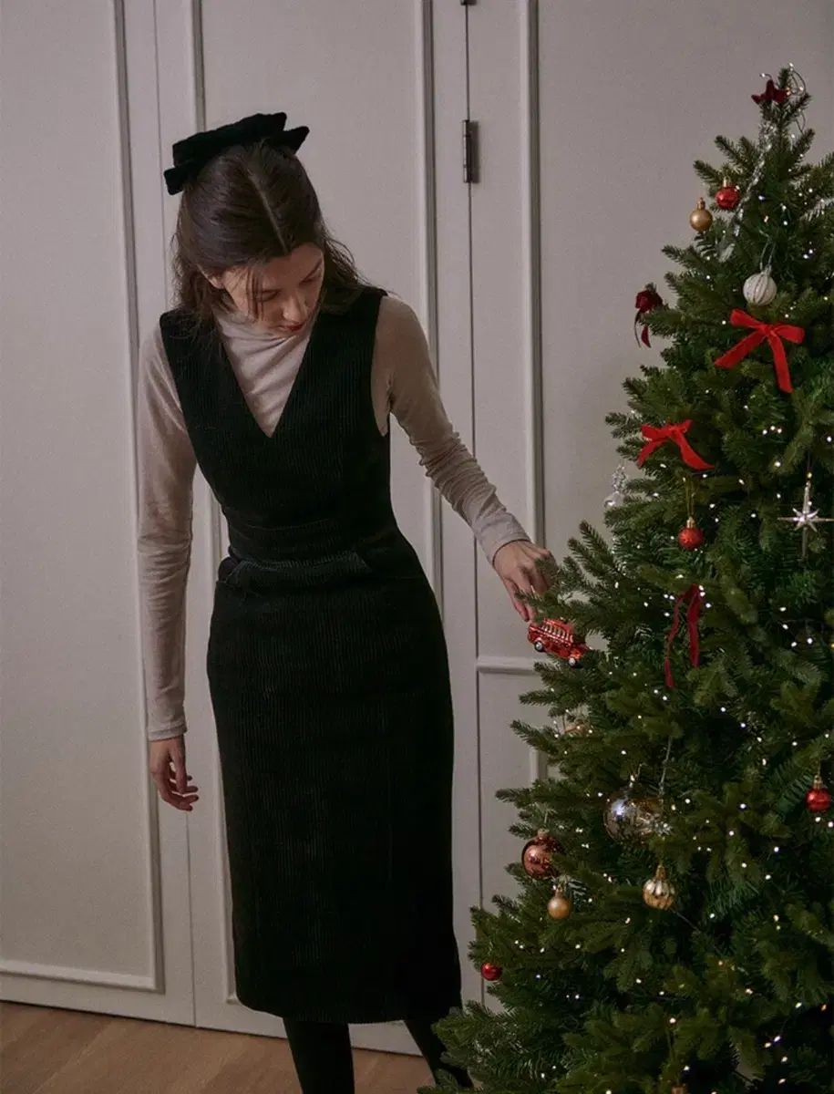 ファブリックカレッジ コーデュロイ ブラック ONE PIECE M