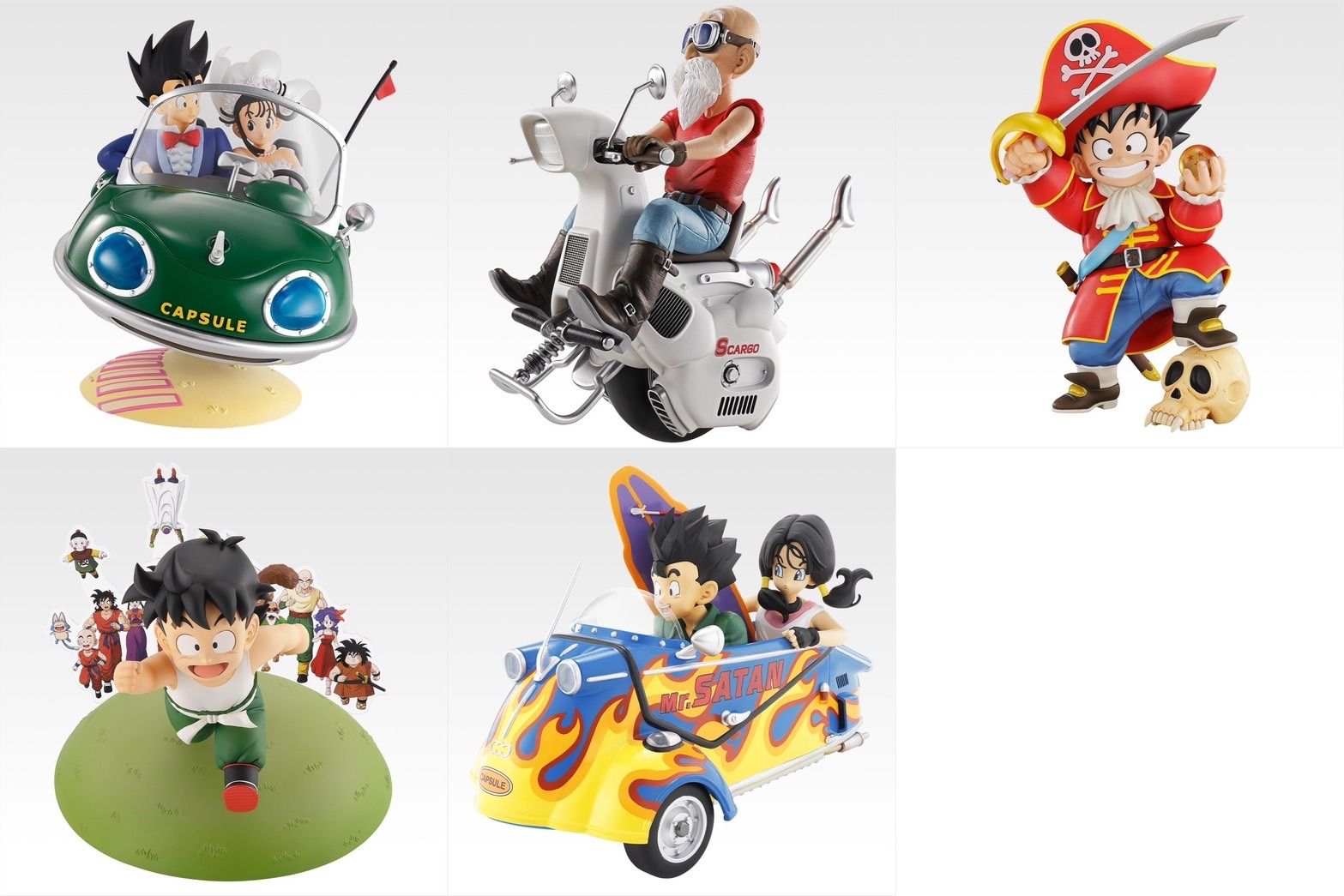 ドラゴンボール 一番くじ SNAP COLLECTION 2 A B C D セット 新品未