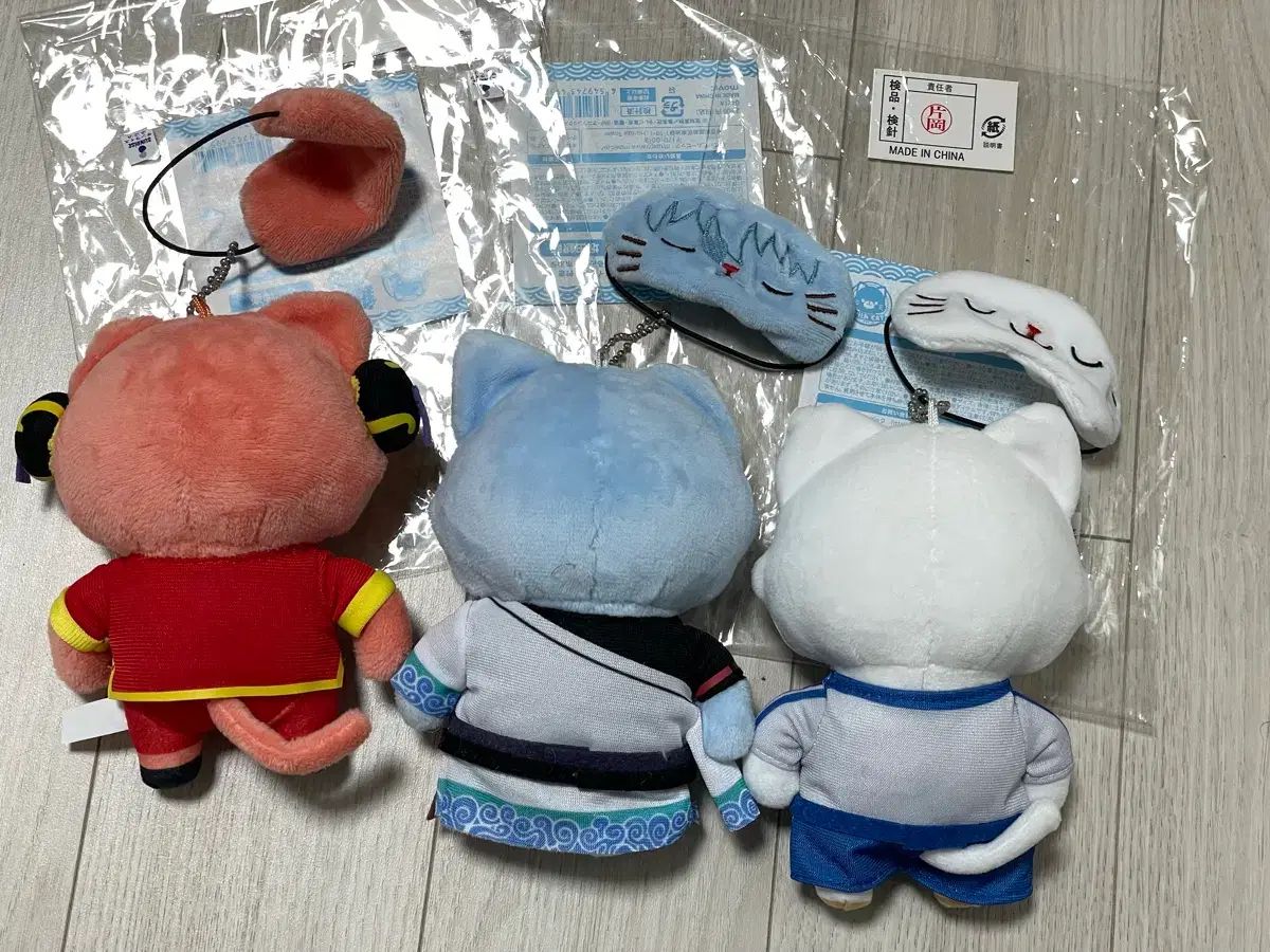 まとめ売り 銀魂 志村新八 神楽 銀時 ぬいぐるみ 猫ぬいぐるみ