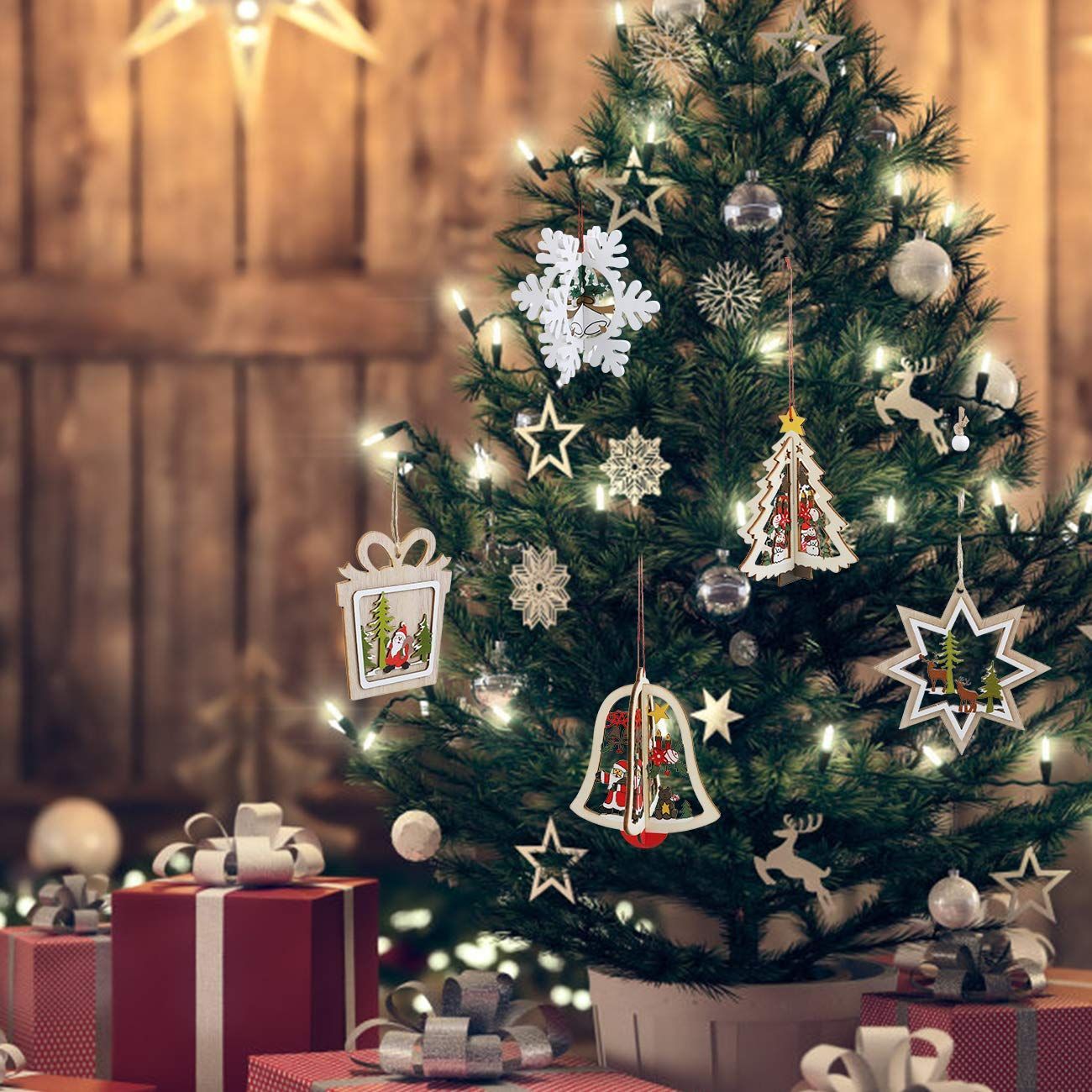 LEMESO クリスマス 飾り オーナメント クリスマスツリー オーナメント