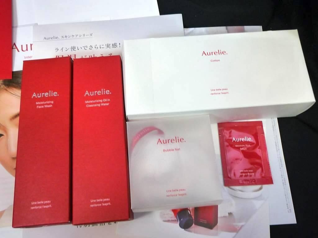 新品未開封 Aurelie オレリー クレンジングウォーター 洗顔料 コットン