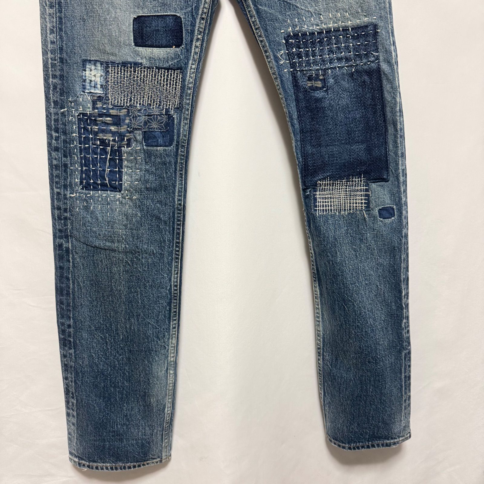 ポールスミス　レッドイヤー　パッチワーク　デニム　XL ポールスミス レッドイヤー パッチワーク デニム XL エクストララージ