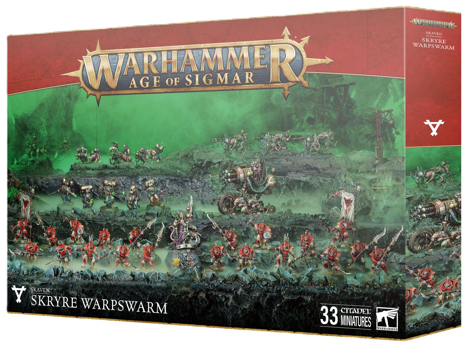 ウォーハンマー バトルフォース スケイヴン スクリール族の歪み群れ SKAVEN SKRYRE WARPSWARM