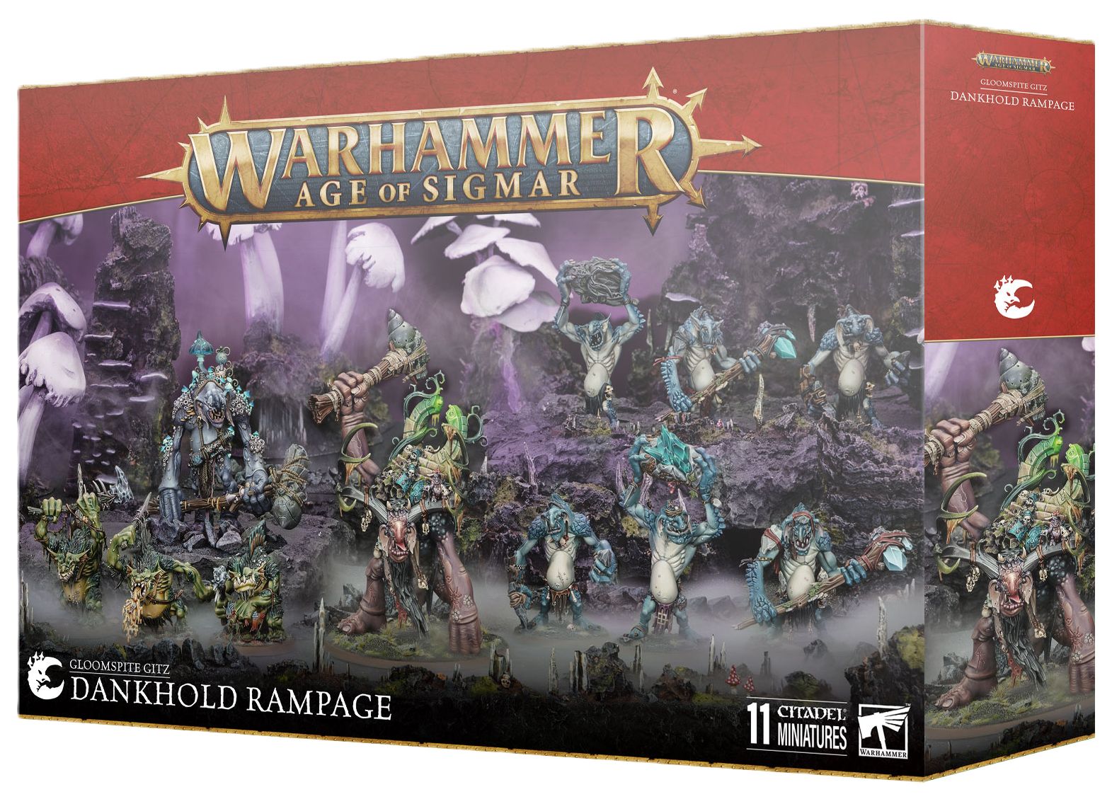 ウォーハンマー バトルフォース グルームスパイト ギット ダンクホールドの大暴れ GLOOMSPITE GITZ DANKHOLD RAMPAGE