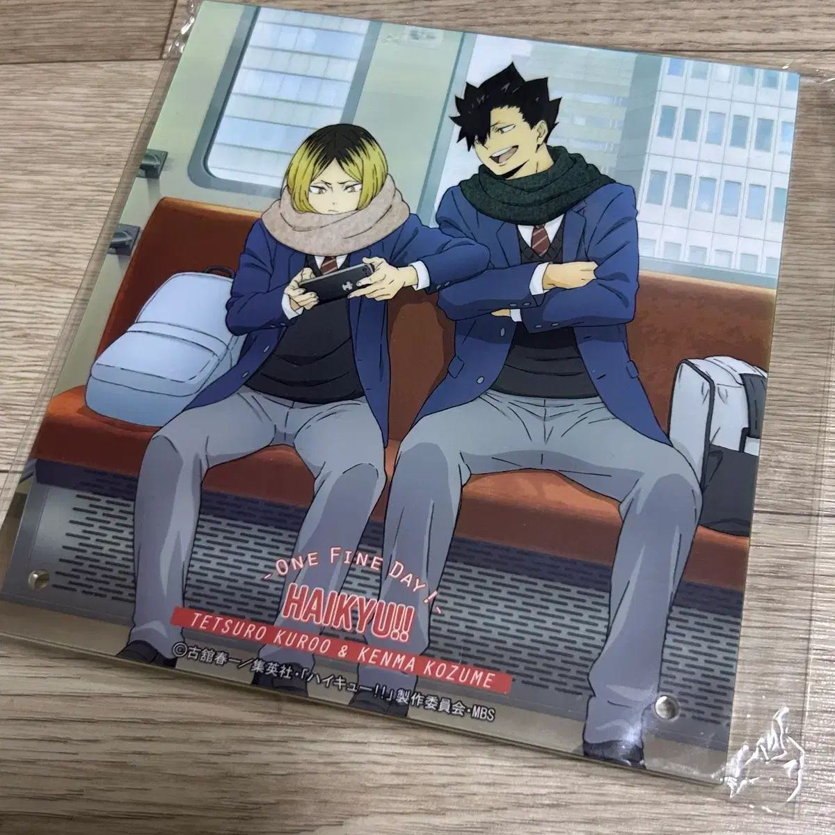 ハイキュー 音駒高校 黒尾 研磨 プレイ アクリル スタンド