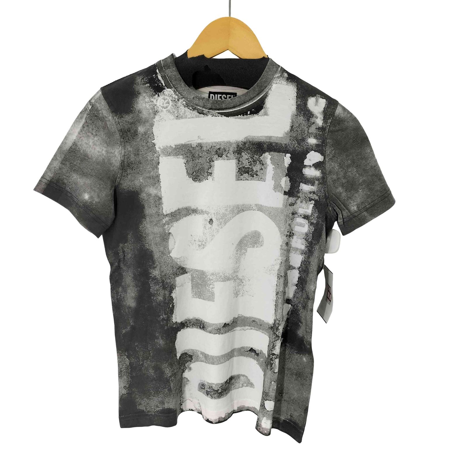 ディーゼル DIESEL T-REG-G 1 グラフィックプリントTシャツ Y 2 K レディース JPN S