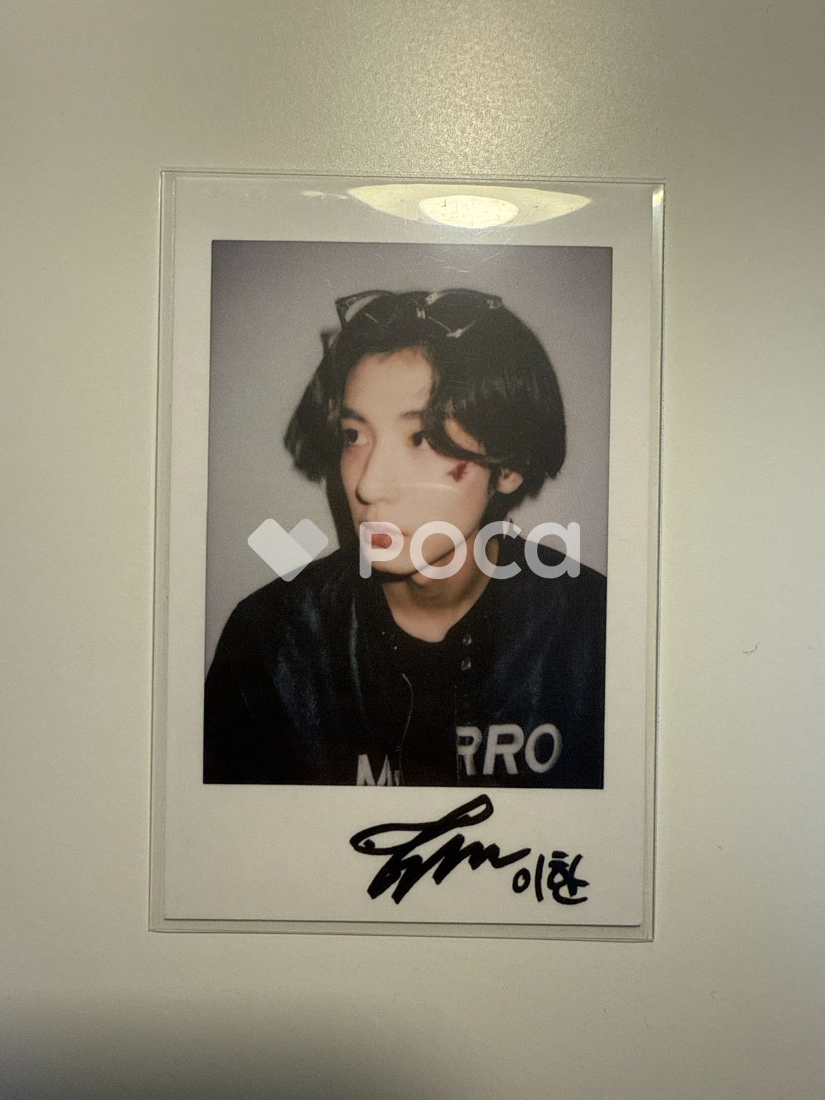 boynextdoor イハン 直筆サイン no genreユニバ ポストカード リウ