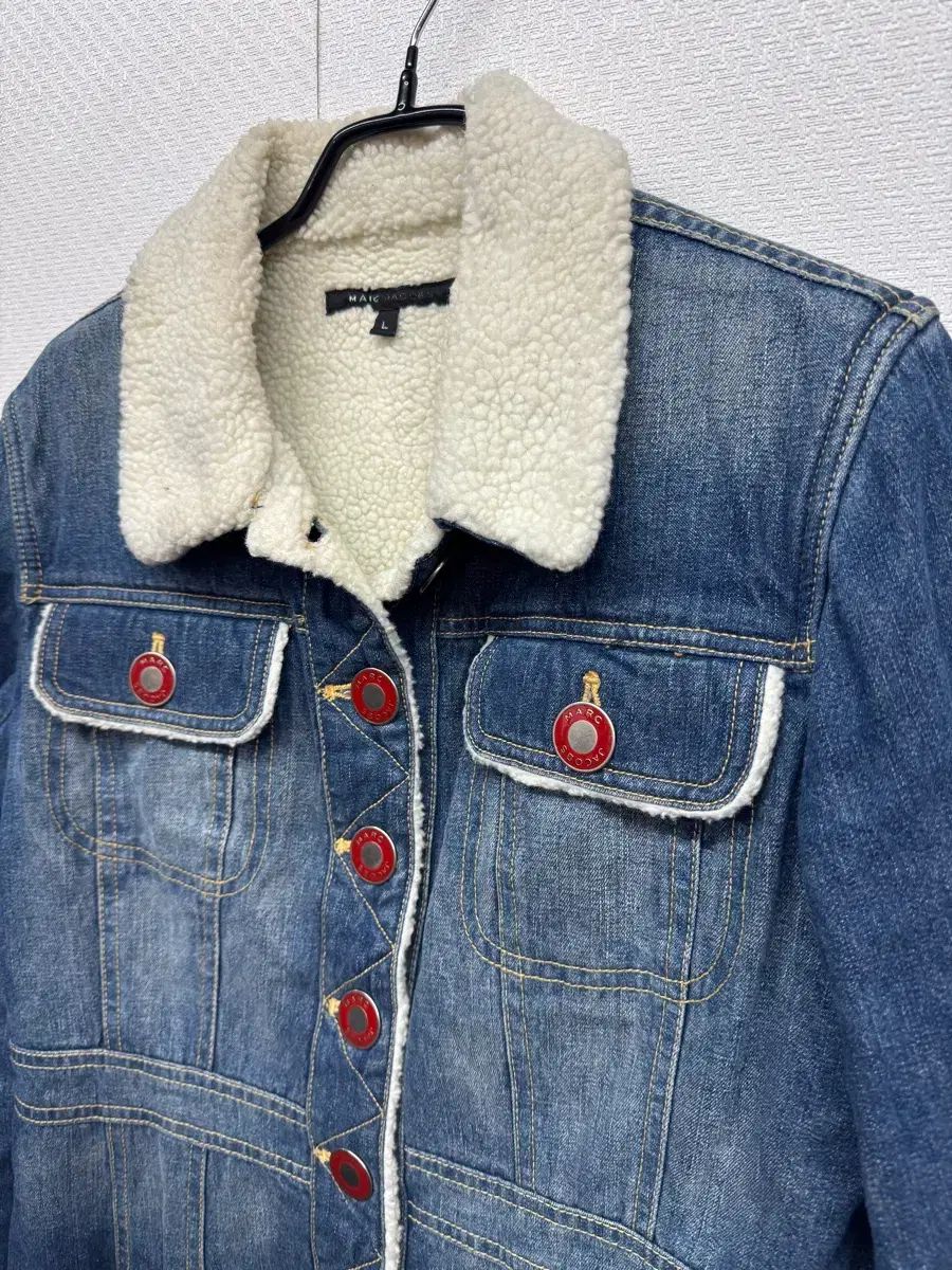 MARCJACOBS シェルパ ウォッシュデニムジャケット L