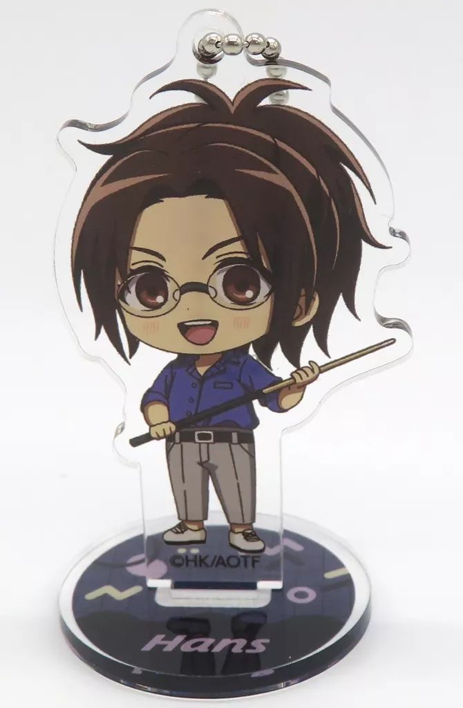 中古】キーホルダー ハンジ・ゾエ 「進撃の巨人×ROUND1 トレーディング