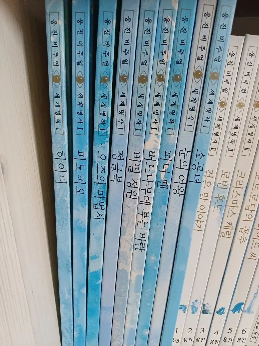 Woongjin ビジュアル世界名作セット