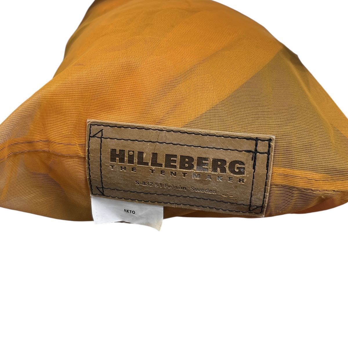 ヒルバーグ アクト 革タグ メッシュインナー イエロー