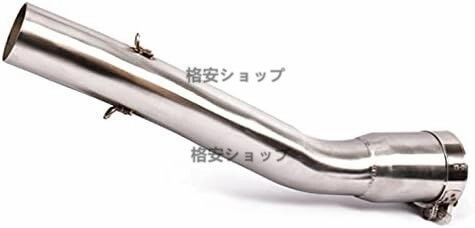 中間パイプ エキゾーストパイプ エキパイ YZF-R1 1998-2003年 50.8ｍｍ汎用マフラーに適合
