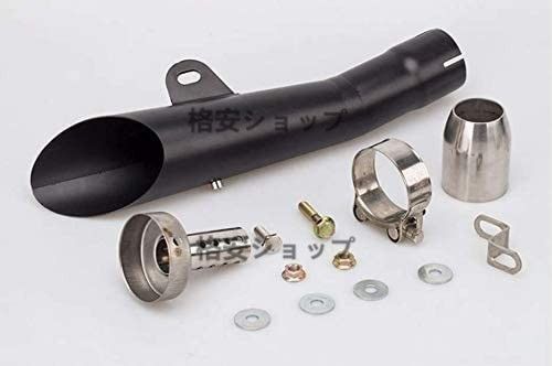 スリップオンマフラー バイクサイレンサー 38mm 50.8mm 汎用 オートバイ 全長36CM R6