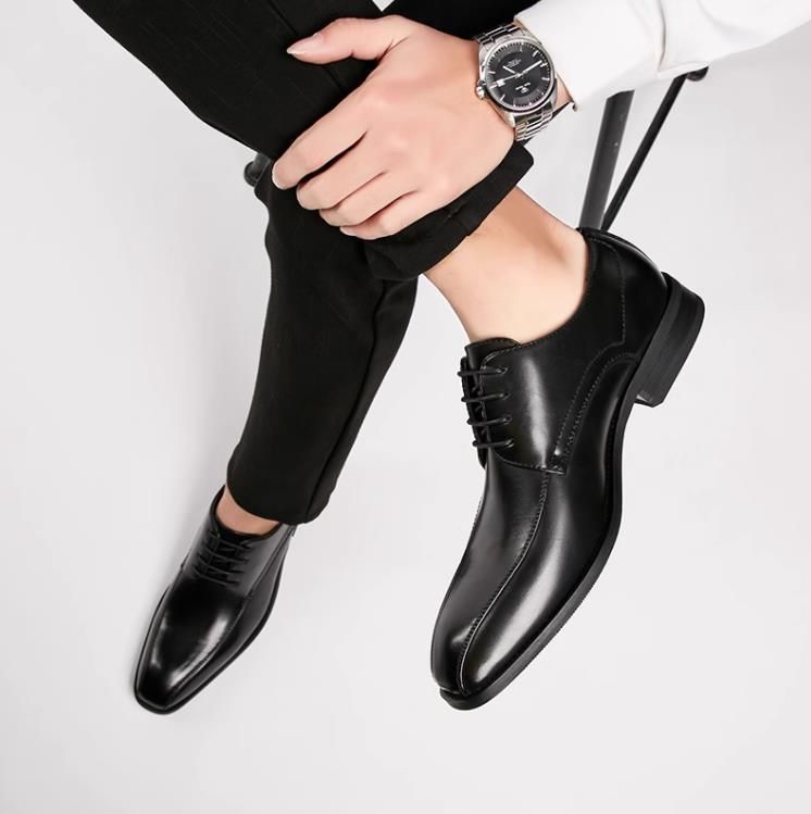 高品質 本革 職人手作り 牛革 紳士靴 フォーマル 冠婚葬祭 革靴 ブラウン X 015