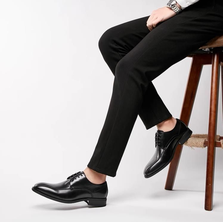  高品質 本革 職人手作り 牛革 紳士靴 フォーマル 冠婚葬祭 革靴 ブラウン X 015 ドレス ビジネスシューズ ブーツ 革靴