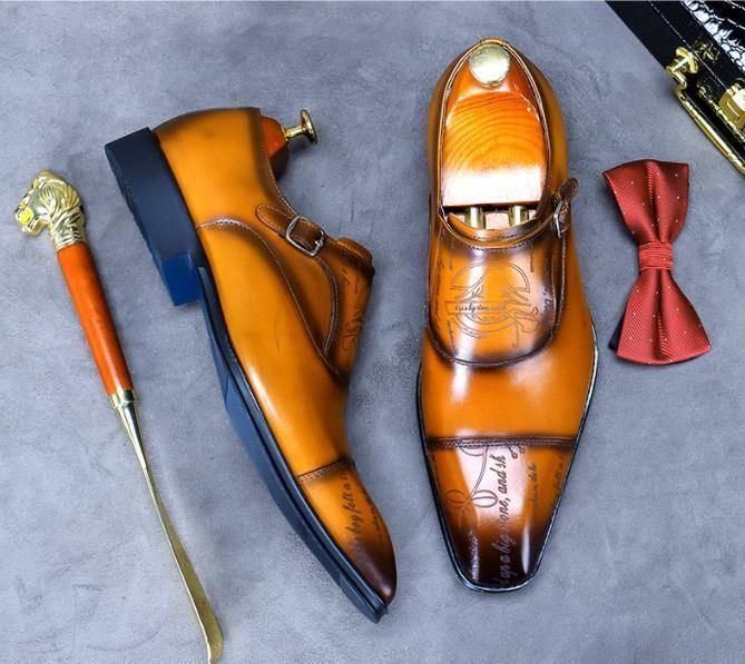 イングランド式ビジネスシューズ メンズシューズ 本革シューズ 革靴 職人手作り 牛革 紳士靴 XC 0211