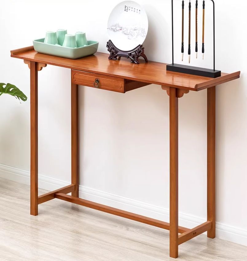 新作】アンティーク調デザインコンソールテーブル 電話台 テーブル