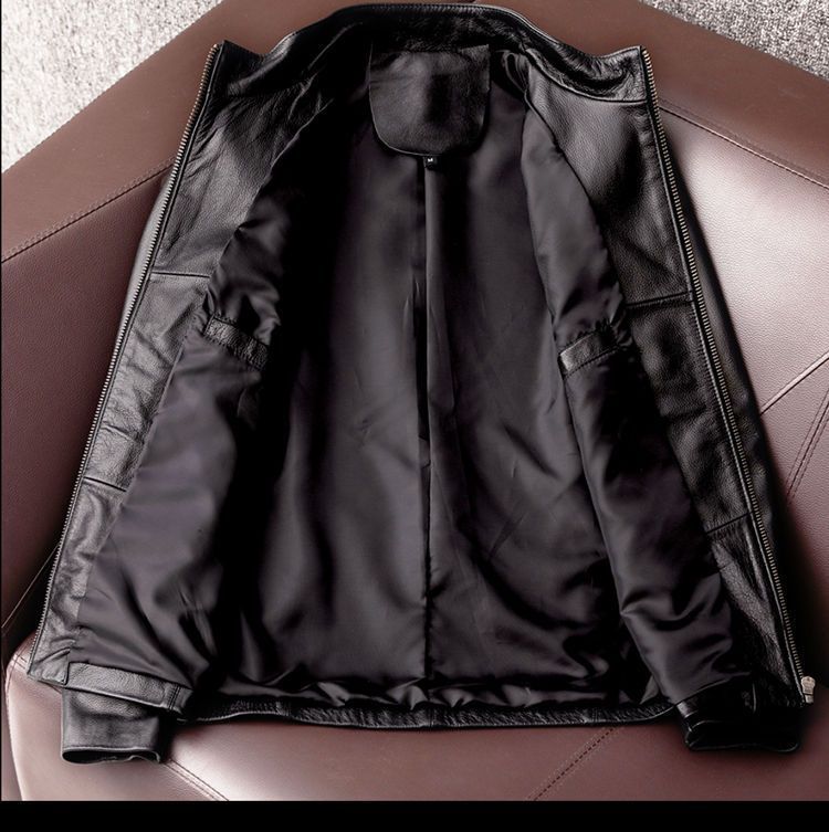 牛革￼レザージャケット　カウジャケット　本革レザージャケット　2XL Amazon.co.jp: [VIIBOY] 革ジャン 本革ジャケット ダブルライダース