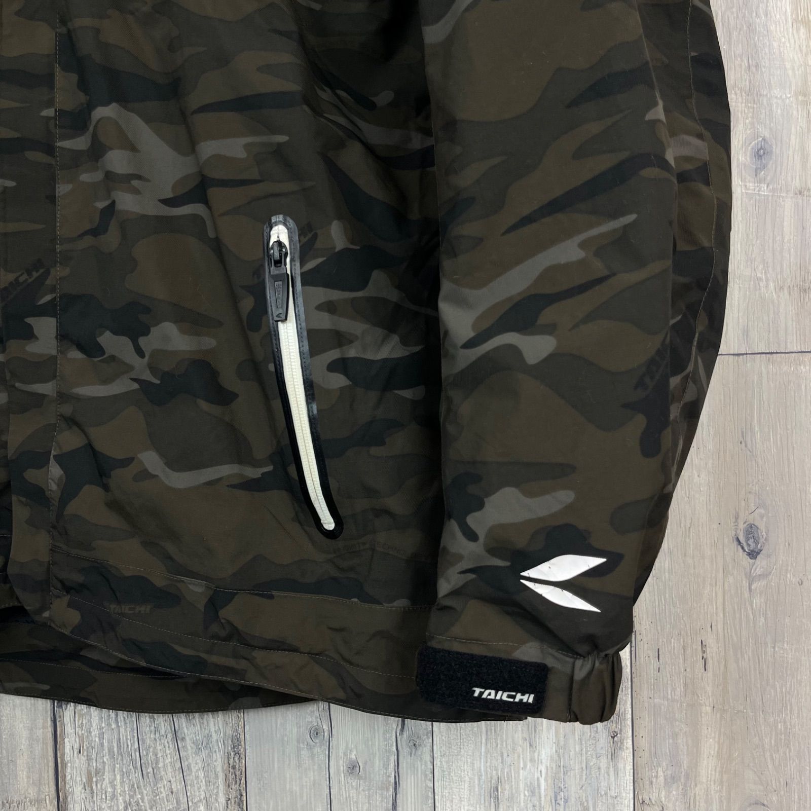 RS TAICHI 迷彩柄フード付きジャケット TAICHI 迷彩ジャケット Sサイズ