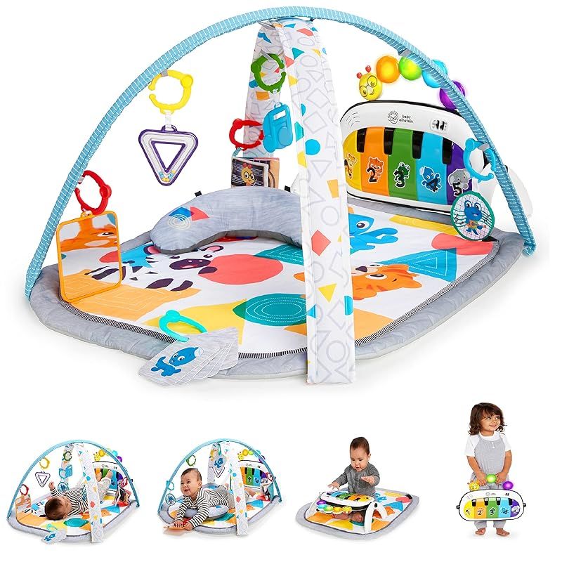 ベビーアインシュタイン Baby Einstein 4 in 1 キッキンチューンズ ジム 0ヶ月～ 音楽 ライト 知育玩具 楽器 室内遊具 新生児 幼児 0