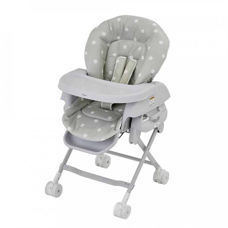 カトージ スイングハイローラック ピッコロ ドットグレー 新生児～ 1