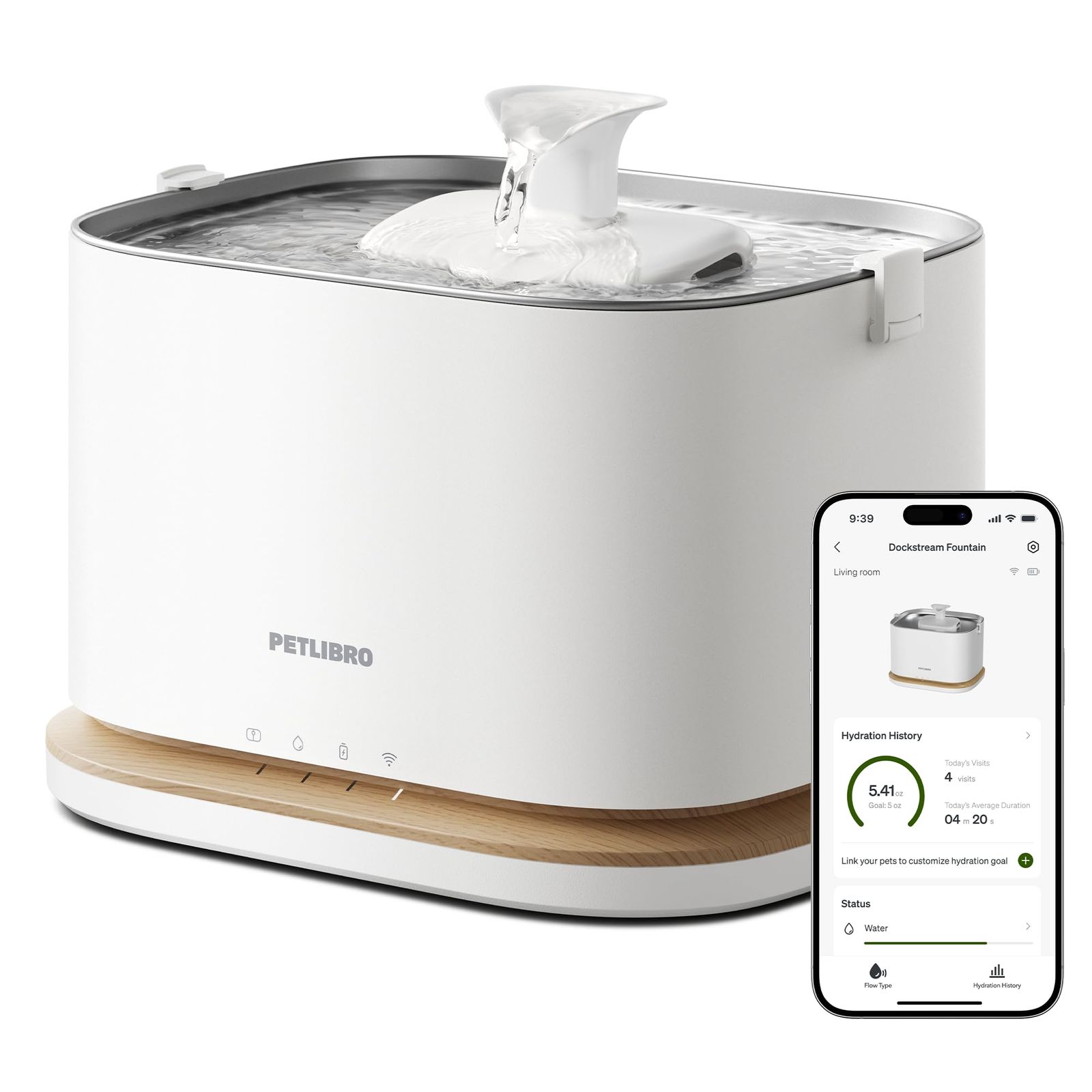 猫 水飲み器 自動給水器 コードレス 2 WAY給電 無制限置き場所 電池内蔵 猫給水器 中小犬用 猫用 ワイヤレスポンプ 3 L大容量 表示ランプ付き 4重濾過 静音循環式 動作検知 ステンレス製トレイ 2種類の給水モード 留守も安心 お手