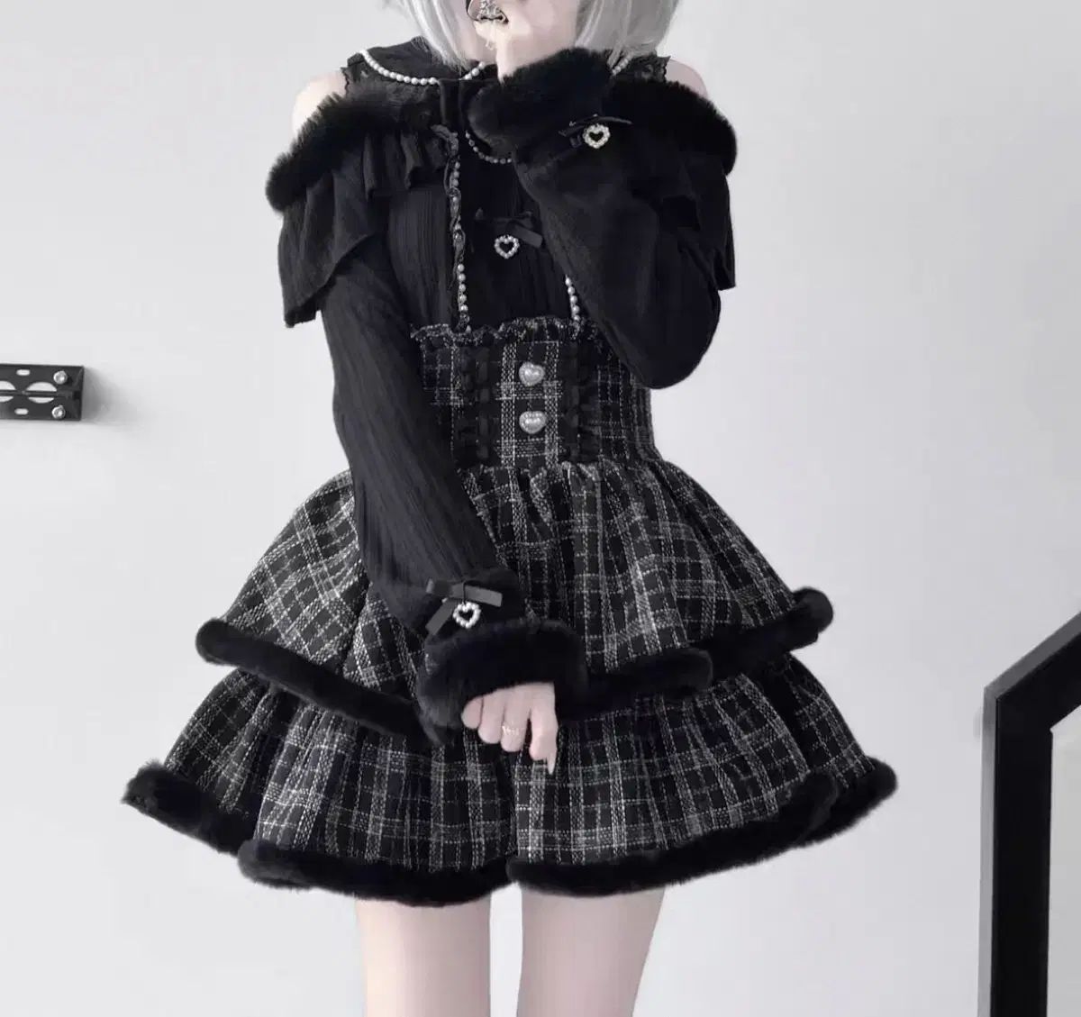 量産型 地雷系 中브 ニット スカート セット まとめ