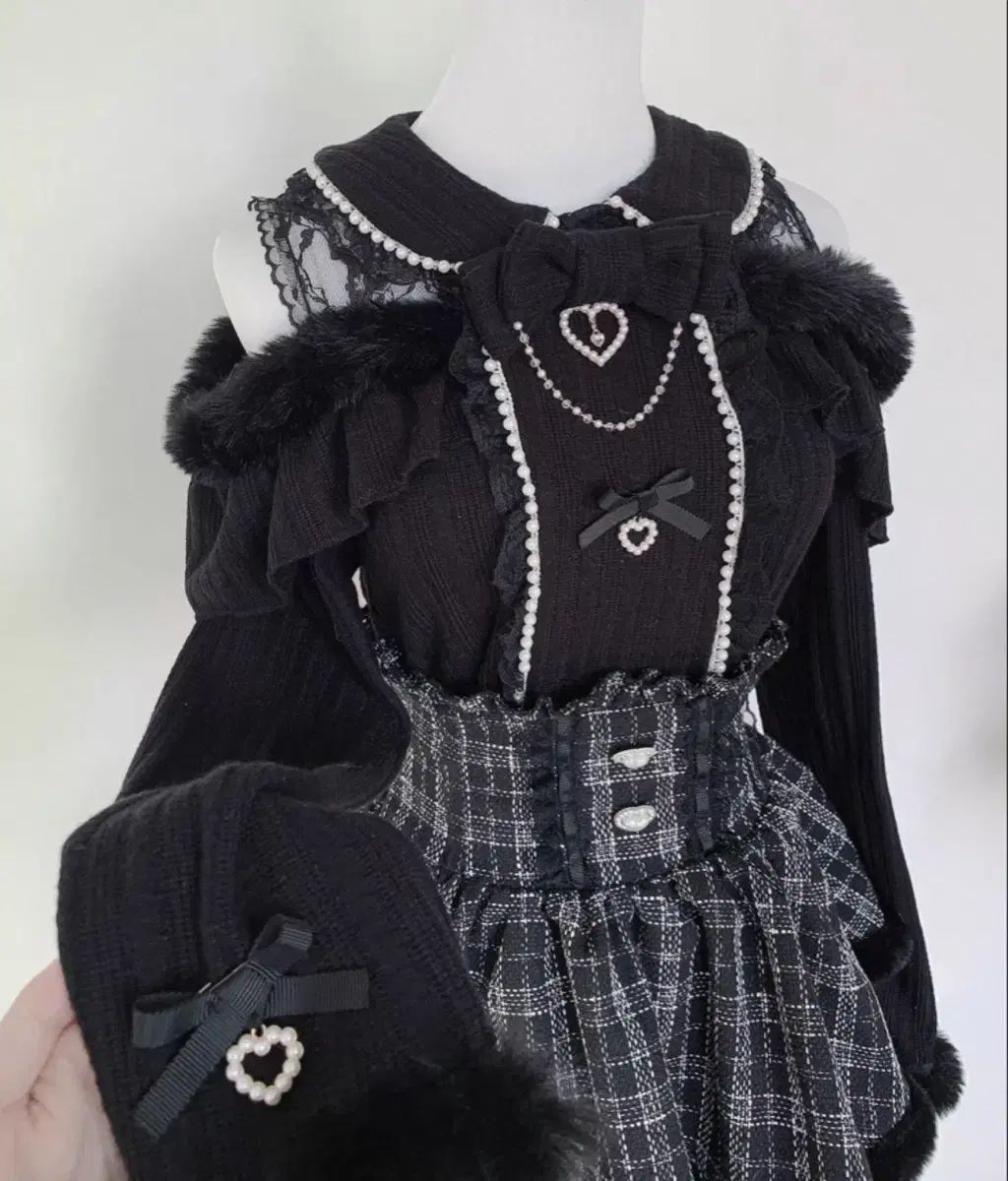 量産型 地雷系 中브 ニット スカート セット まとめ