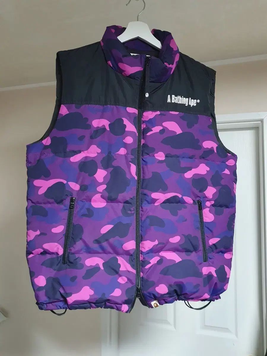 XL A BATHING APE アベイシングエイプ ダウン ベスト