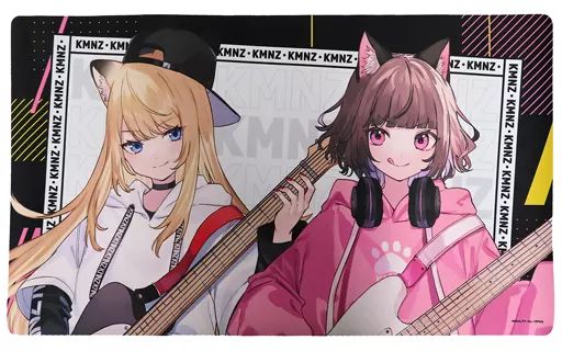 中古】サプライ KMNZ 描き下ろしイラスト ギター演奏ver. プレイマット